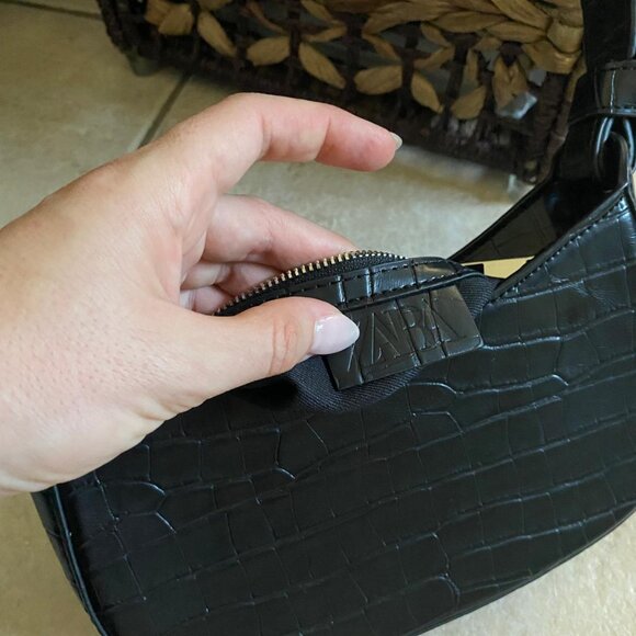 ZARA Knotted Shoulder Bag - Picture 7 of 9